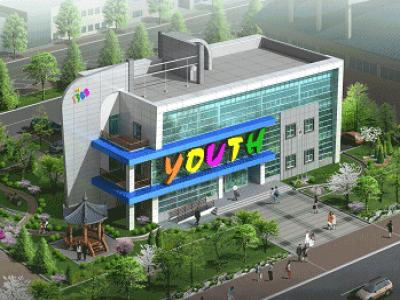 경상북도 청소년종합센터 조감도 